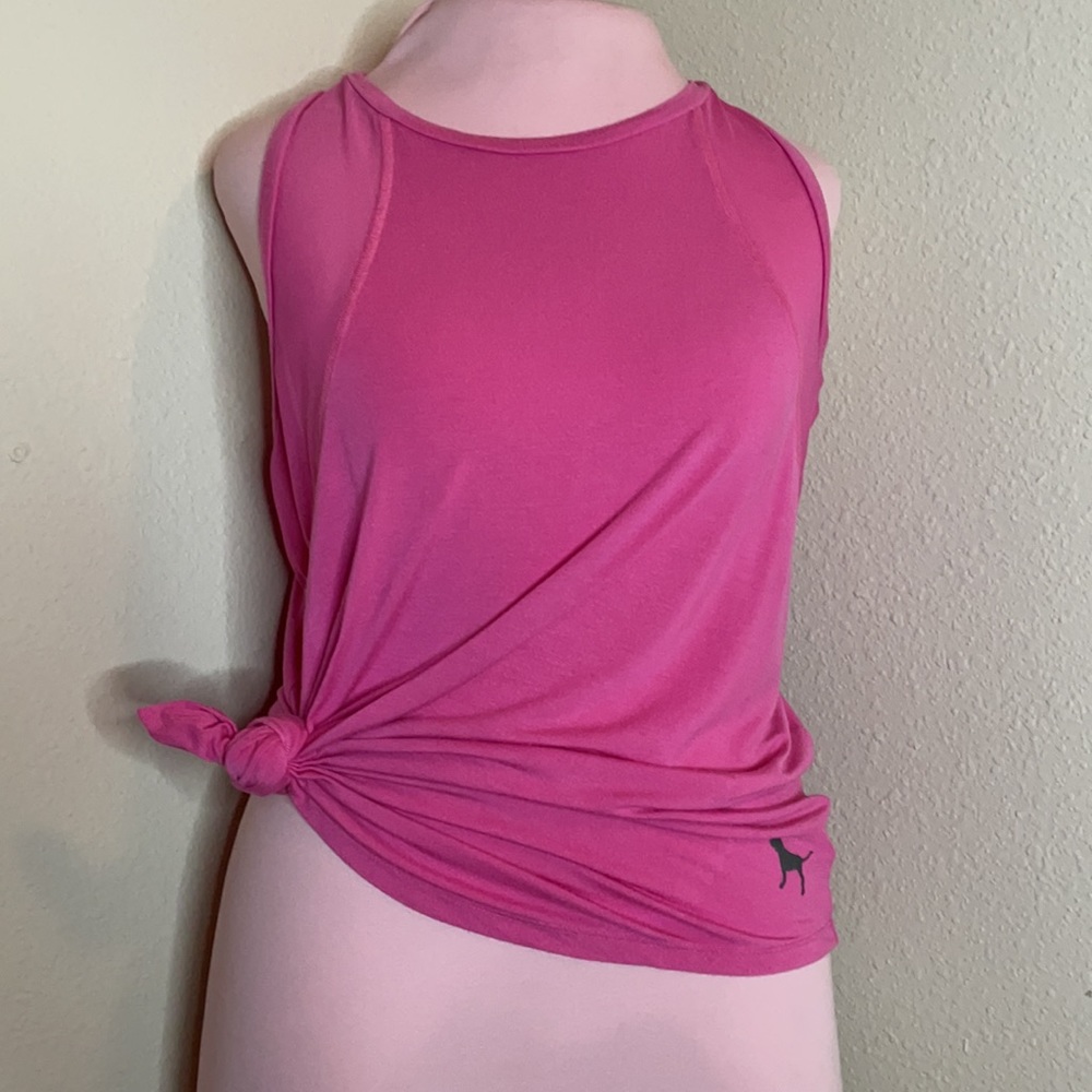 PINK Mesh Athletic Tank